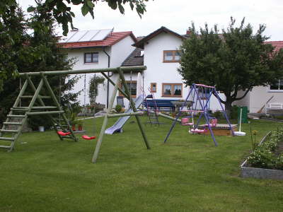 Ferienhaus Spielplatz